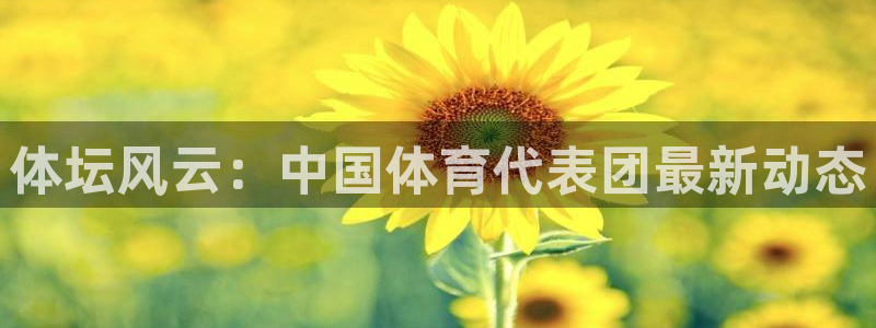 球王会体育：体坛风云：中国体育代表团最新动态